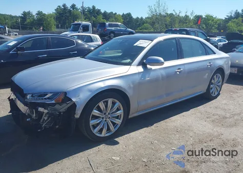 2016 Audi A8 L 4.0T Sport from USA, damaged, VIN WAU43AFD3GN006748